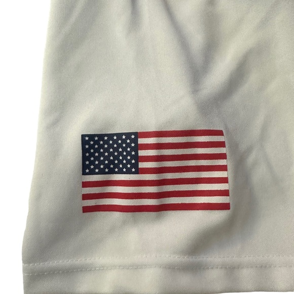 St. Louis Cardinals SGA Jersey XL Camo Button Up Military Flag Ford Sz XL - Picture 5 of 6